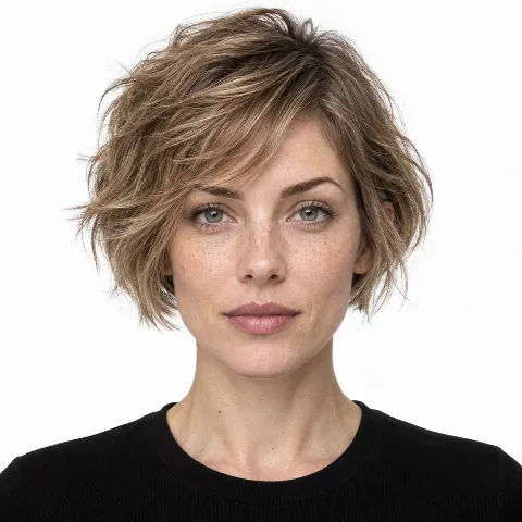 Bixie Cut effilée